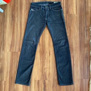 DIESEL Safado Denim Black Grey Jeans 29W x 32L Wash 003A7 Stretch Straight